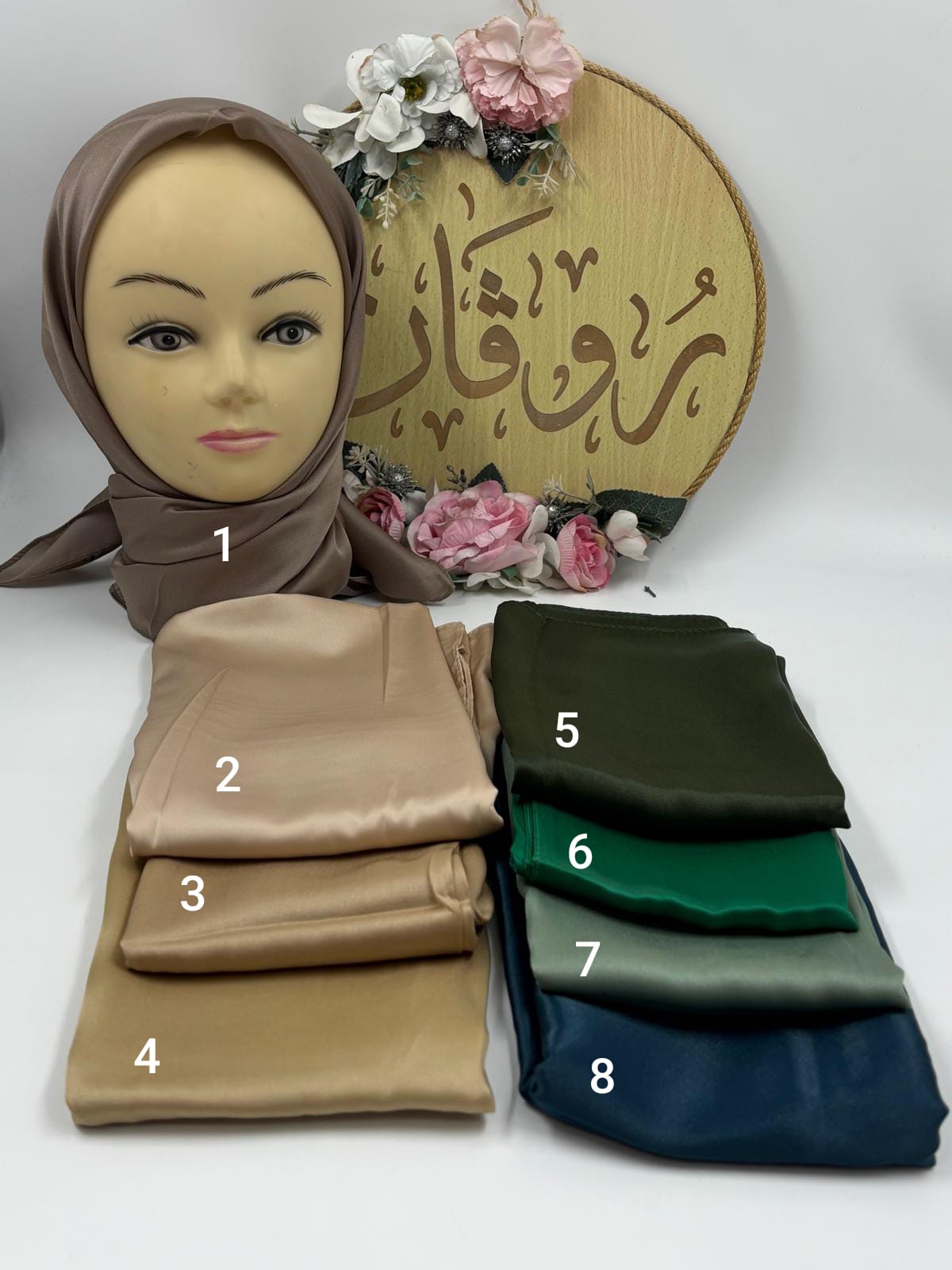منديل تركي سادة3