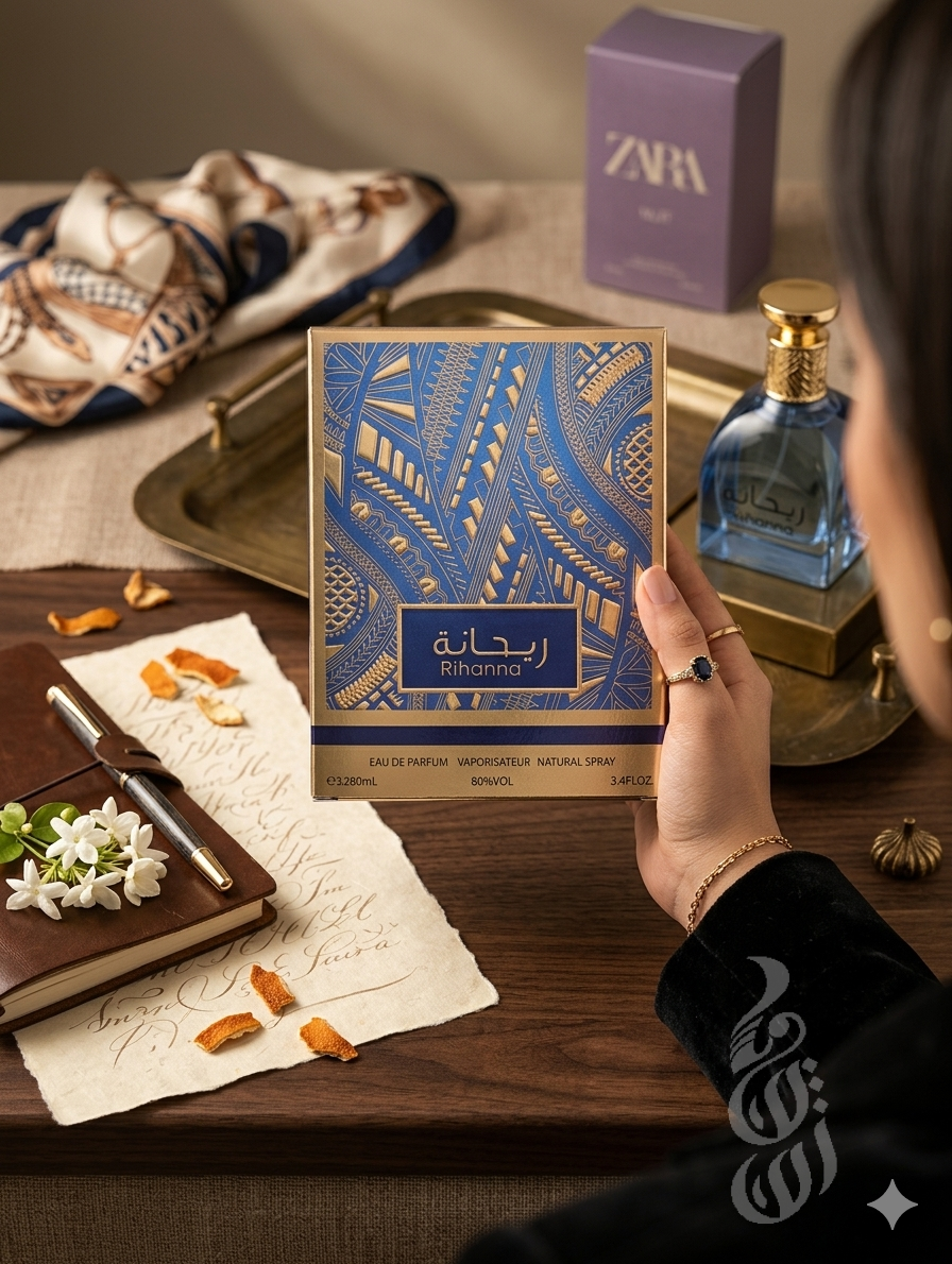 عطر ريحانه ازرق