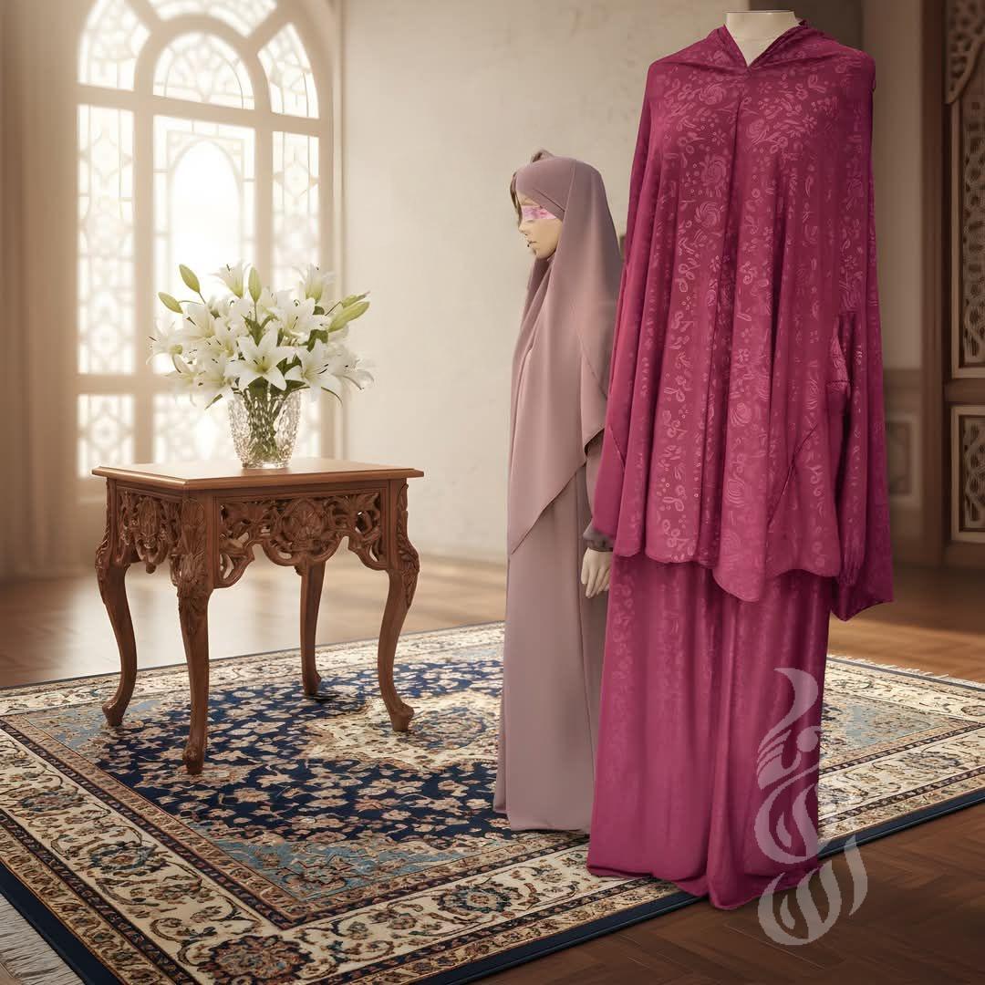 ملابس صلاه لايكرا حفر ليزر